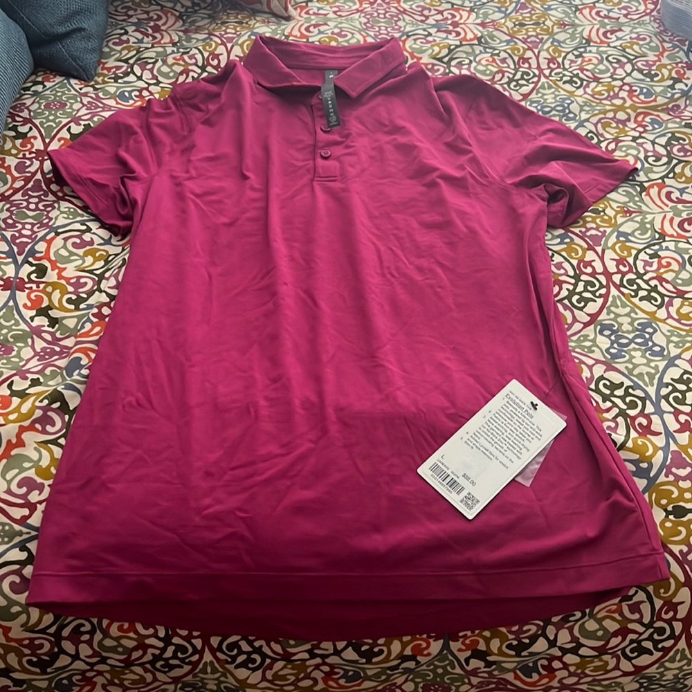 NWT Lululemon Evolution Polo, size large